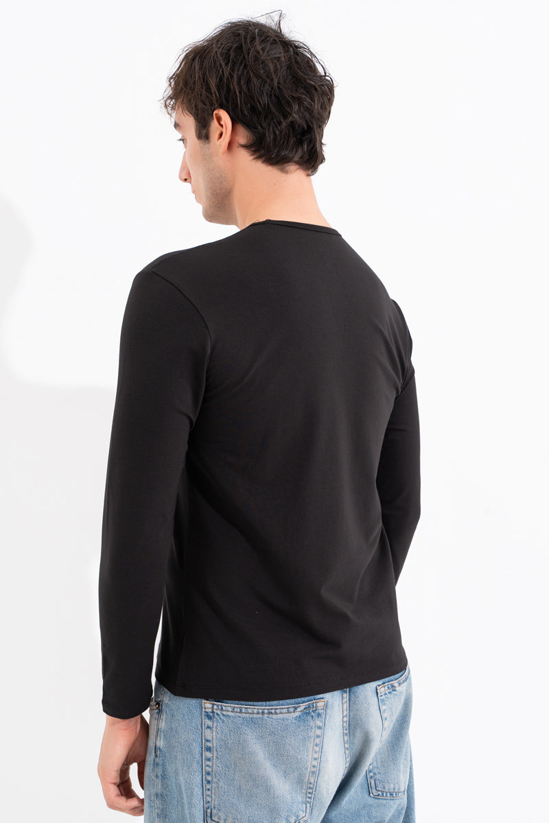 Long Sleeve V-Neck T-Shirt CUT729